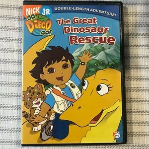 Go Diego Go - The Great Dinosaur Rescue (DVD, Nick Jr, 2006) EUC